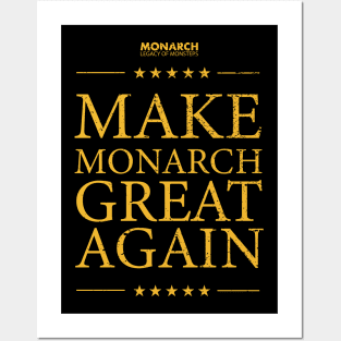 MONARCH: LEGACY OF MONSTERS MAKE MONARCH GREAT AGAIN (GRUNGE) Posters and Art